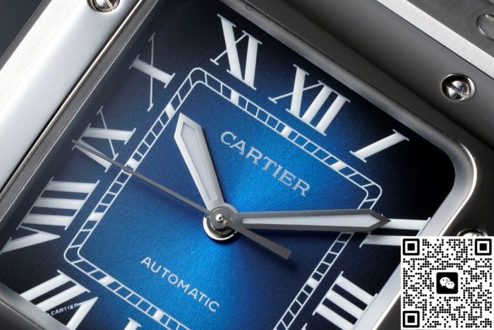 Replica Cartier Santos WSSA0063 BV Factory Gradient blue dial - Image 6