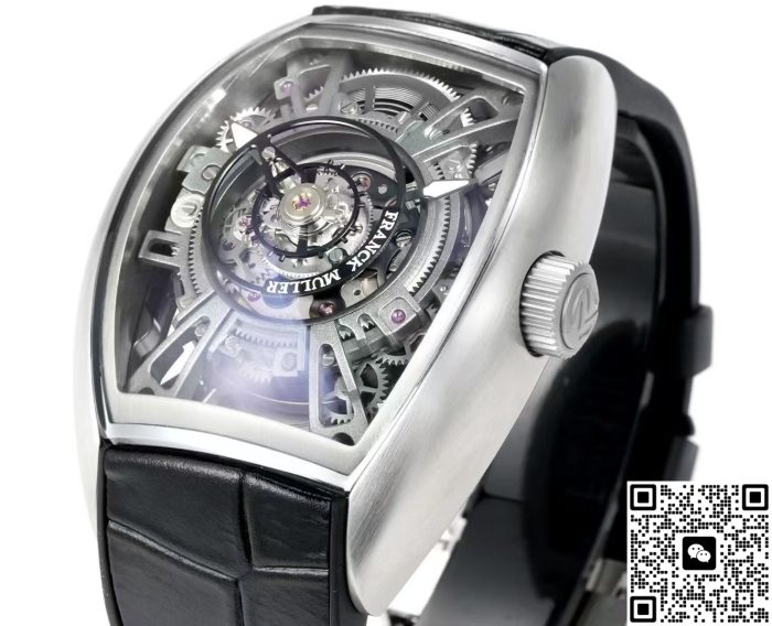 Replica Franck Muller V45 Tourbillon NEW Factory Skeleton Dial - Image 3