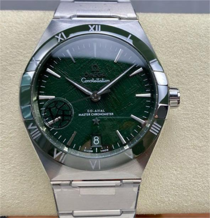 Replica Omega Constellation 131.30.41.21.99.002 V+ Factory V2 Green Dial