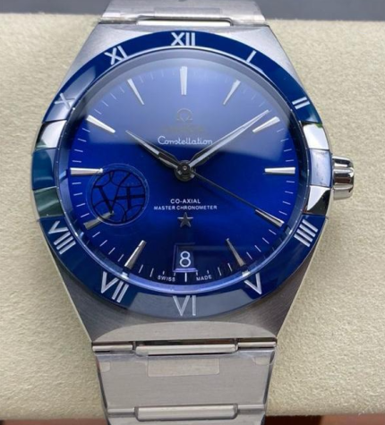 Replica Omega Constellation 131.33.41.21.03.001 V+ Factory V2 Rubber strap