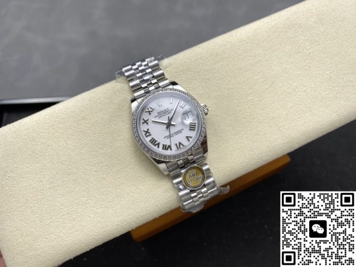 Replica Rolex Datejust m278384rbr-0014 AR Factory White dial - Image 6