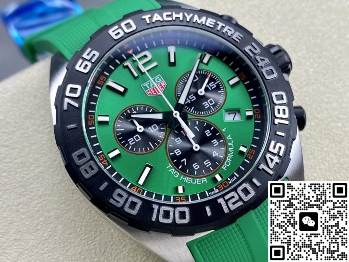 Replica TAG Heuer F1 CAZ101AP.FT8056 Green Dial - Image 5