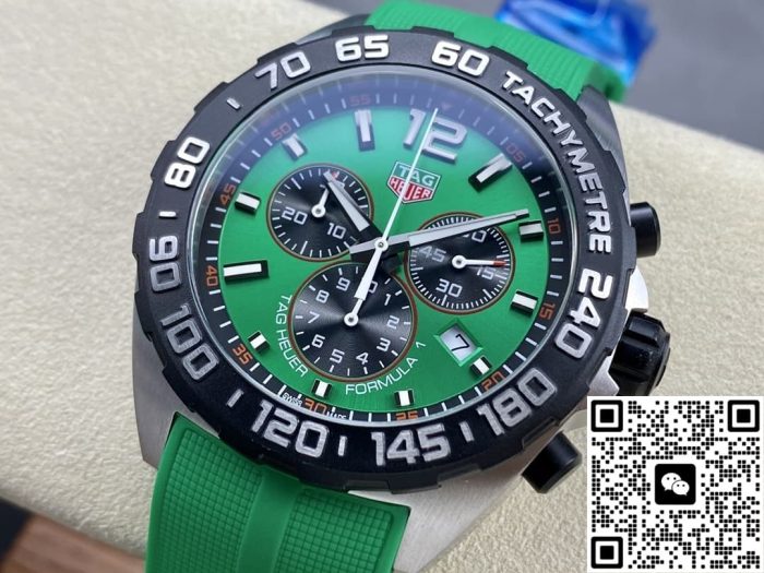 Replica TAG Heuer F1 CAZ101AP.FT8056 Green Dial - Image 4
