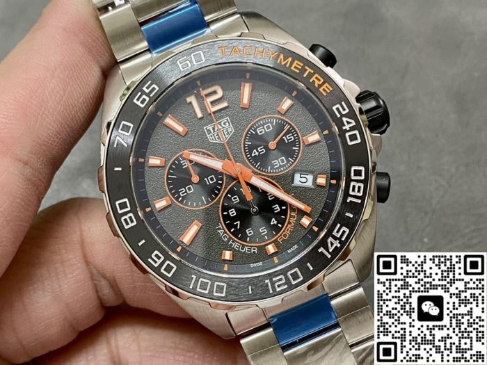 Replica TAG Heuer F1 CAZ101AH.BA0842 Grey textured dial - Image 5