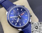 Replica Chopard MILLE MIGLIA 168571-3007 V7 Factory Calfskin leather strap - Image 14