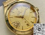 Replica Omega Constellation 131.50.41.21.99.001 V+ Factory V2 Gold strap - Image 2
