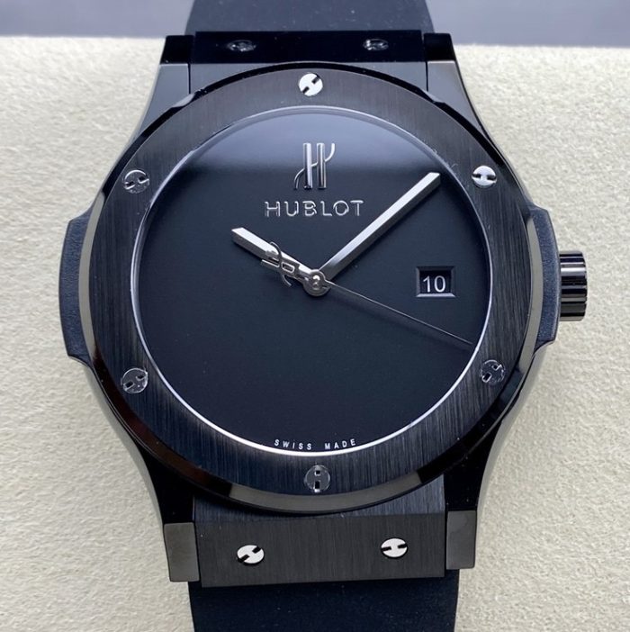 Replica Hublot Classic Fusion 511.CX.1270.RX.MDM40 HB Factory Black ceramic case - Image 1