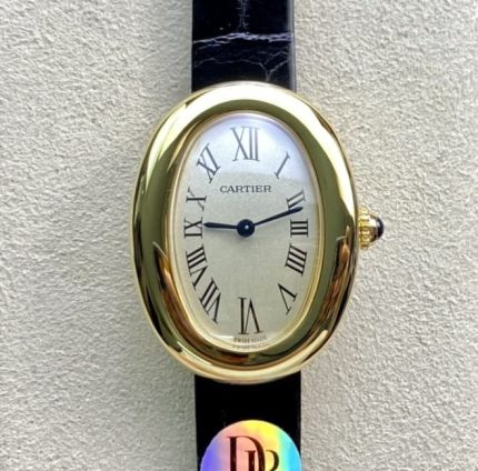 Replica Cartier bathtub WGBA0022 DR Factory oval dial