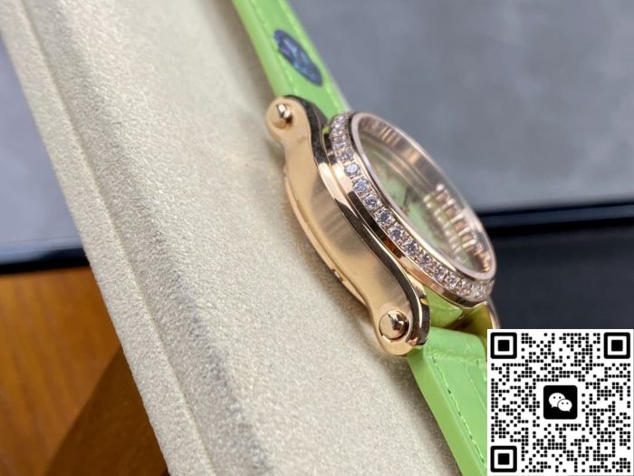 Replica Chopard HAPPY SPORT 274893-5016 YF Factory Mint green dial - Image 6