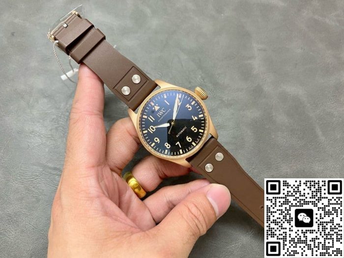 Replica IWC Pilot’s Watch IW329703-001 M+ Factory Black Dial - Image 4