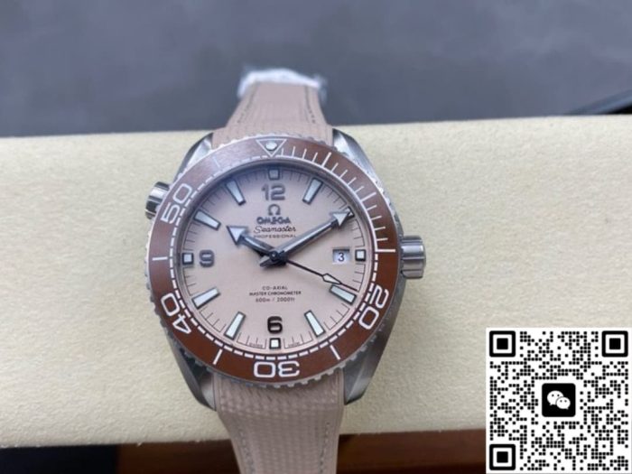 Replica Omega Seamaster 215.32.44.21.09.001 VS Factory Beige dial - Image 4