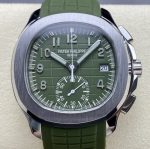 Replica Patek Philippe AQUANAUT 5968G-010 GR factory Square dial - Image 11