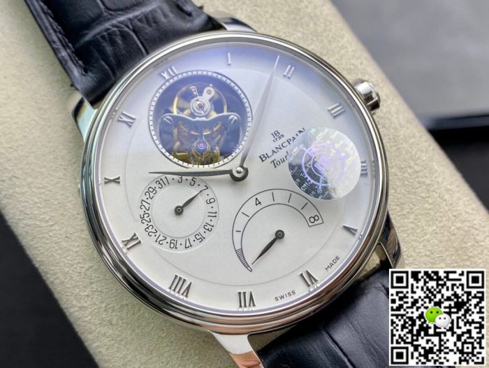 Replica Blancpain Villeret Tourbillon 8 Jours 6025-1542-55b JB Factory - Image 3
