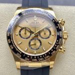 Replica Rolex Cosmograph Daytona m126518ln-0010 CLEAN Factory Rubber strap