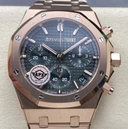 Replica Audemars Piguet Royal Oak 26240OR.OO.1320OR.08 APS Factory Khaki Green Dial