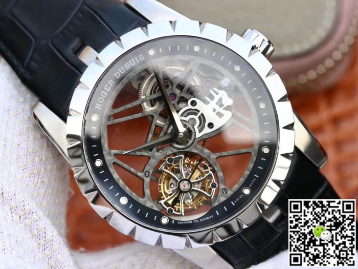Replica Roger Dubuis Excalibur RDDBEX0393 JB Factory Skeleton Dial - Image 3