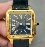 Replica Cartier Santos WGSA0077 F1 Factory Square dial
