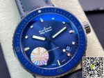 Replica Blancpain Fifty Fathoms 5000-0240-O52A GF Factory Blue Strap - Image 11