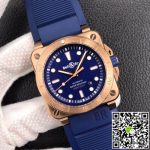 Replica Bell & Ross BR 03-92 Blue Strap - Image 14