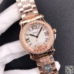 Replica Chopard Happy Diamonds 274808-5004 YF Factory Diamond-Set Bezel - Image 3