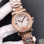 Replica Chopard Happy Diamonds 274808-5004 YF Factory Diamond-Set Bezel - Image 15
