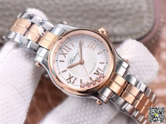 Replica Chopard Happy Diamonds 278573-6014 YF Factory Stainless Steel - Image 3