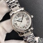 Replica Chopard Happy Diamonds 278559-3002 YF Factory Stainless Steel Strap - Image 2
