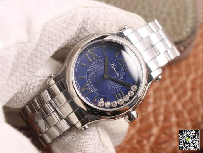 Replica Chopard Happy Sport 278559-3009 YF Factory Stainless Steel Strap - Image 3