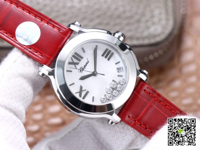 Replica Chopard Happy Sport 278492-9001 YF Factory Stainless Steel Bezel - Image 3
