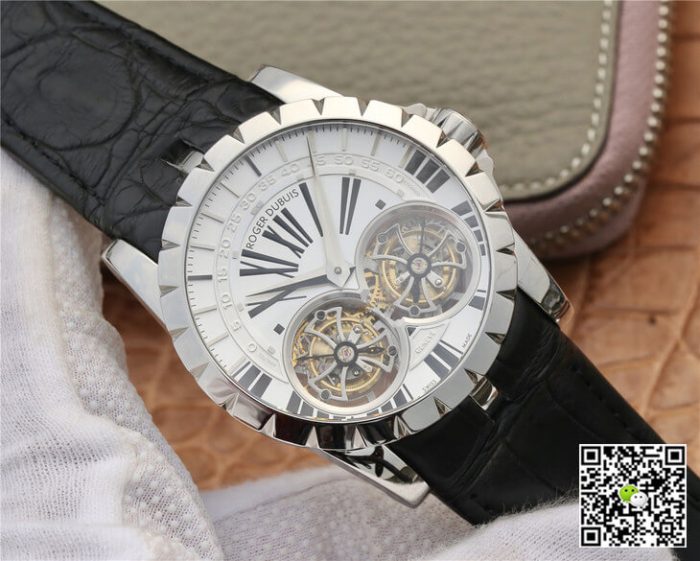 Replica Roger Dubuis Excalibur RDDBEX0250 JB Factory Black Strap - Image 3