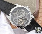 Replica Roger Dubuis Excalibur RDDBEX0260 JB Factory Black Leather Strap - Image 2