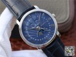 Replica Blancpain Villeret 6654-1529-55B OM Factory Dark Blue Strap - Image 3