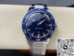 Replica Omega Seamaster 234.30.41.21.03.001 VS Factory Silver strap - Image 2