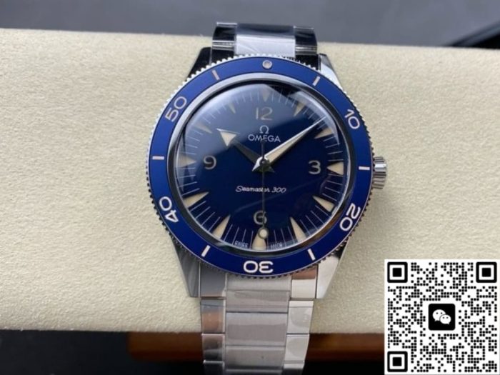 Replica Omega Seamaster 234.30.41.21.03.001 VS Factory Silver strap - Image 2