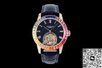 Replica Patek Philippe Tourbillon RMS Factory Dark blue strap - Image 13