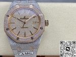 Replica Audemars Piguet Royal Oak 15400OR.021 AMG Factory Diamond dial - Image 2