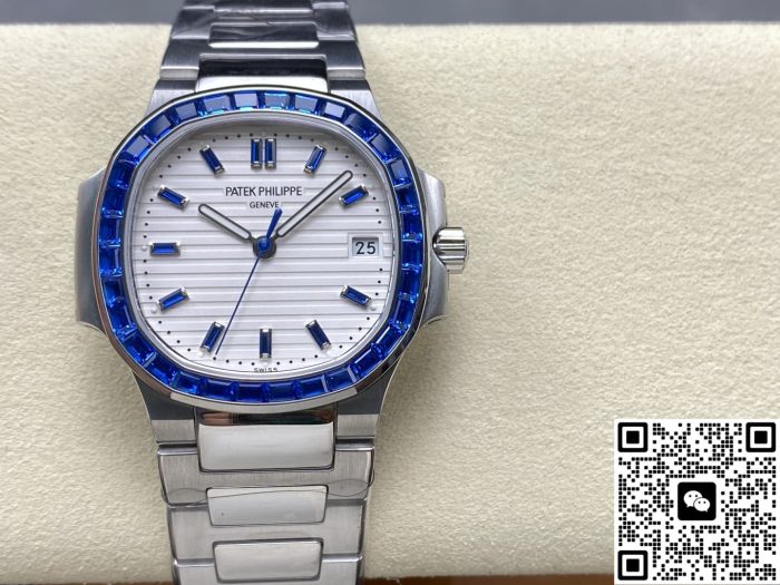Replica Patek Philippe Nautilus 5711 GR Factory Diamond bezel - Image 2
