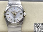 Replica Omega Constellation 123.20.38.21.02.005 OM Factory Date display - Image 2