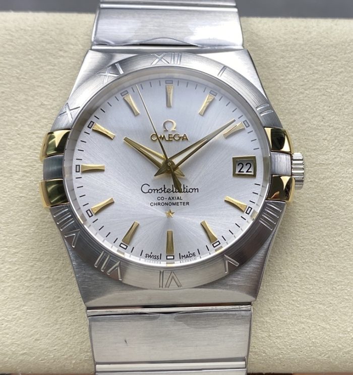 Replica Omega Constellation 123.20.38.21.02.005 OM Factory Date display - Image 1