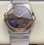 Replica Omega Constellation 123.20.38.21.63.001 OM Factory Diamond - Image 11