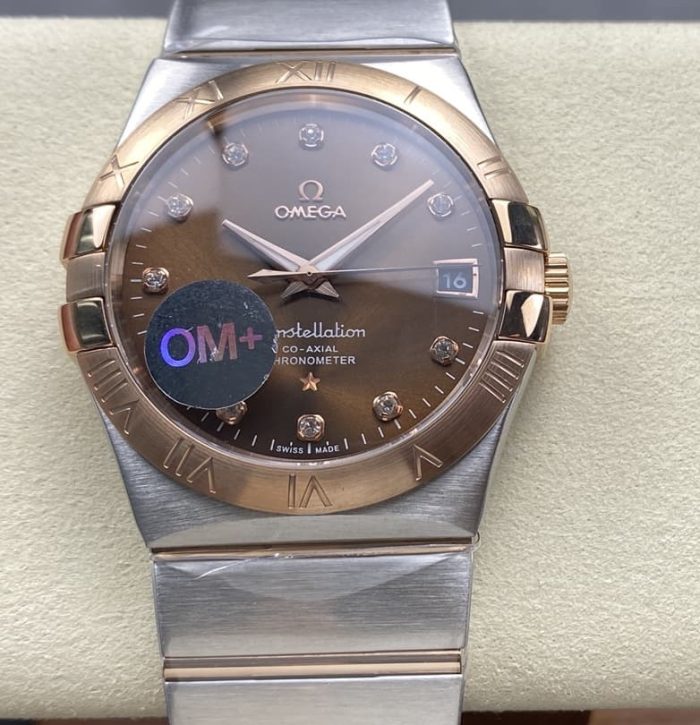 Replica Omega Constellation 123.20.38.21.63.001 OM Factory Diamond - Image 1