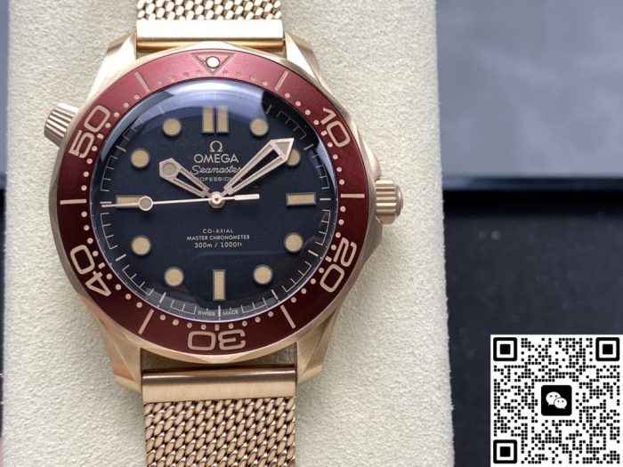 Replica Omega Seamaster 210.90.42.20.01.003 VS Factory Bronze Gold - Image 2