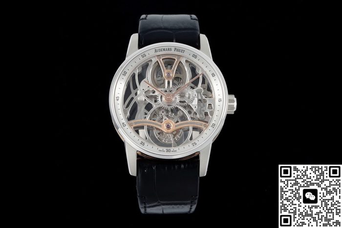 Replica Audemars Piguet CODE 11.59 26600CR.OO.D002CR.99 APP Factory Skeleton dial - Image 2