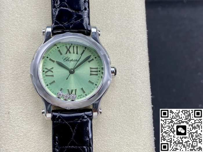 Replica Chopard HAPPY SPORT 278590-3013 YF Factory Green Dial - Image 2