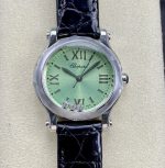 Replica Chopard HAPPY SPORT 278590-3013 YF Factory Green Dial