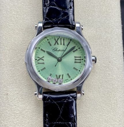 Replica Chopard HAPPY SPORT 278590-3013 YF Factory Green Dial