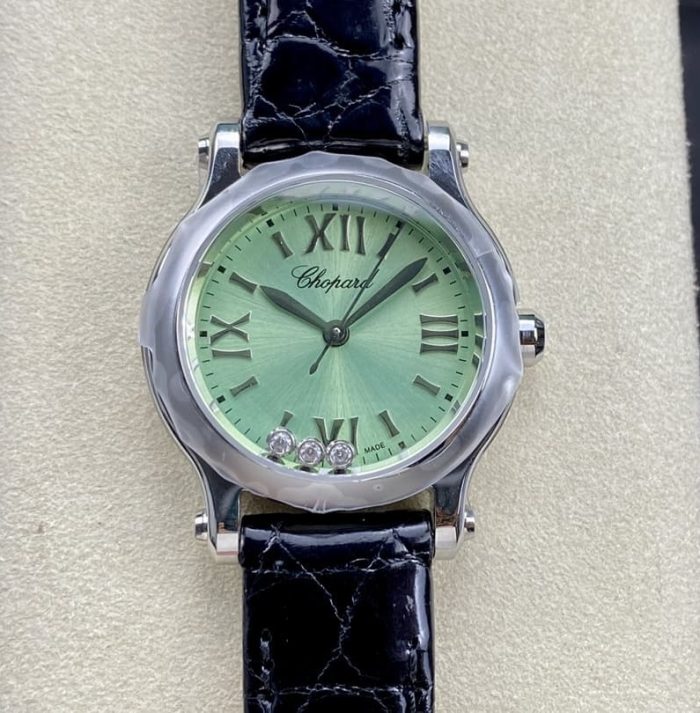 Replica Chopard HAPPY SPORT 278590-3013 YF Factory Green Dial - Image 1