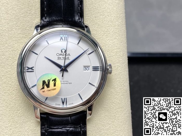 Replica Omega De Ville 424.53.40.20.04.001 N1 Factory Date display - Image 2