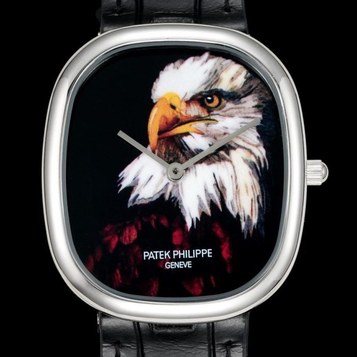 Replica Patek Philippe GOLDEN ELLIPSE 5738-50G-029 TW Factory Wooden dial - Image 1