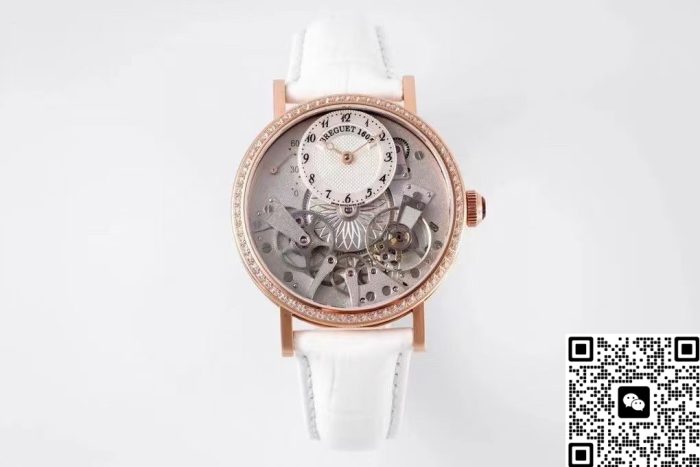 Replica Breguet Tradition 7038BR-18-9V6-D00D ZF Factory Mother of Pearl - Image 2